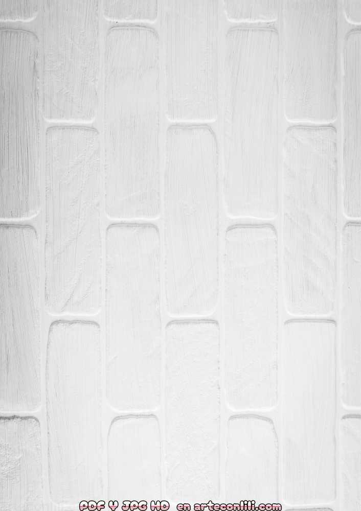 fondo blanco con textura pared ladrillo 01